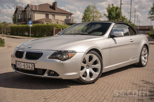 Bmw 645i ar Smg ātrumkārbu Kabriolets

4.4I benzīna dzinējs ( 245kw / 333z