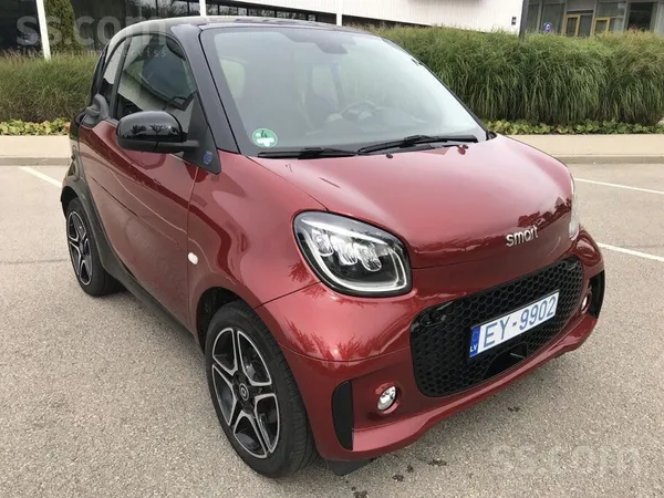 Smart EQ forTwo “Premium plus” 
Krāsa: divtoņu Cadmium Red/ Black
Dzinēja