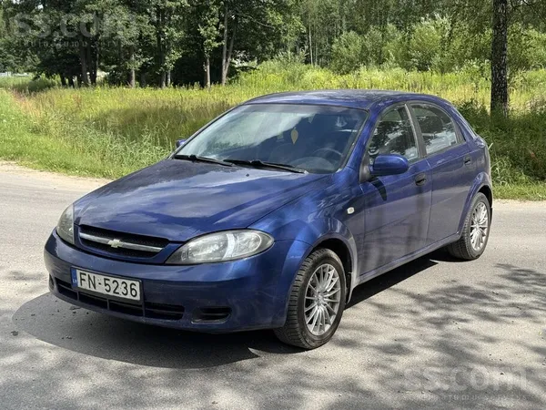 Chevrolet Lacetti, 2005. gada izlaiduma. Jauna tehniskā apskate līdz 16.06.2027. Ceļa nodoklis pilnībā samaksāts. Oriģinālais ...
