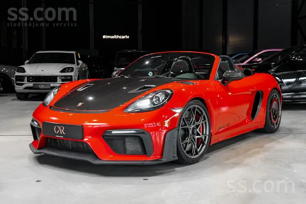 2024 Porsche 718 Boxster Spyder RS, Porsche Approved līdz 05/2029. Full Ppf