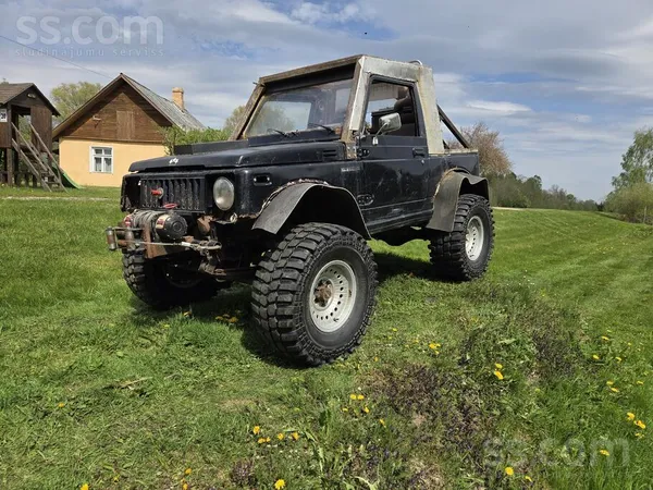 Pārdodu bezceļu auto. 1, 9 turbo dīzelis (golf motors), stūres pastiprinatājs, 4wd, 2wd, paeminātie, jaudīga vinča, dubļu rie ...