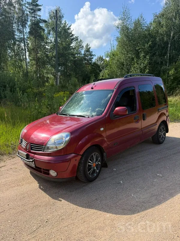 Renault Darba mašīna, registrēta kā kravas auto. Ļoti ieti