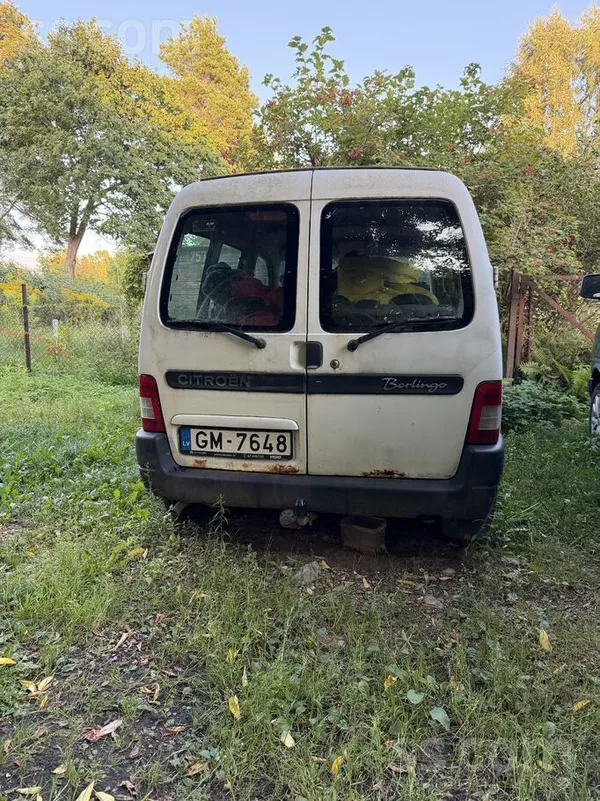 Citroen Pārdodu berlingo taisīšanai vai rezerves dalām, lī