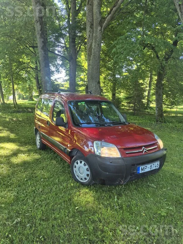 Citroen Pārdodu citroen berlingo 1.6 55kw. Auto tehniski l