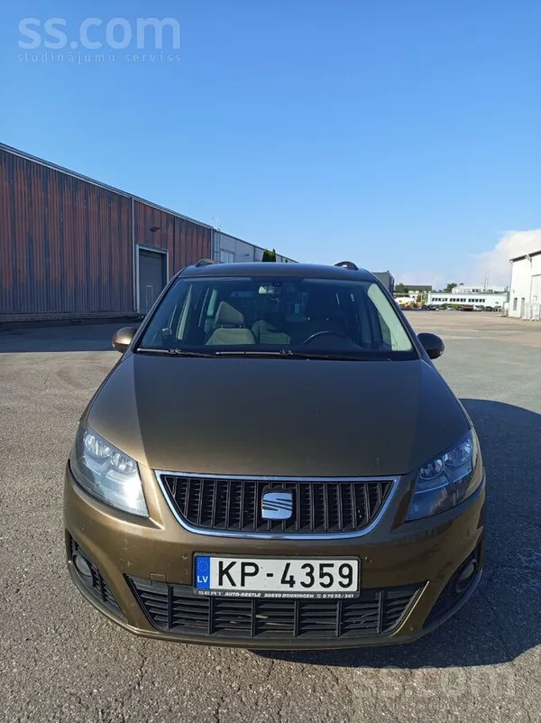 Pārdod Seat Alhambra versija Stylance 2.0 Dīzelis 103Kw, mehānika. Labs ģime