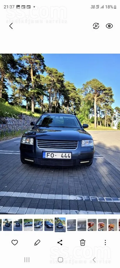 Volkswagen Продаётся VW Passat B5. В одних руках 15 лет. 