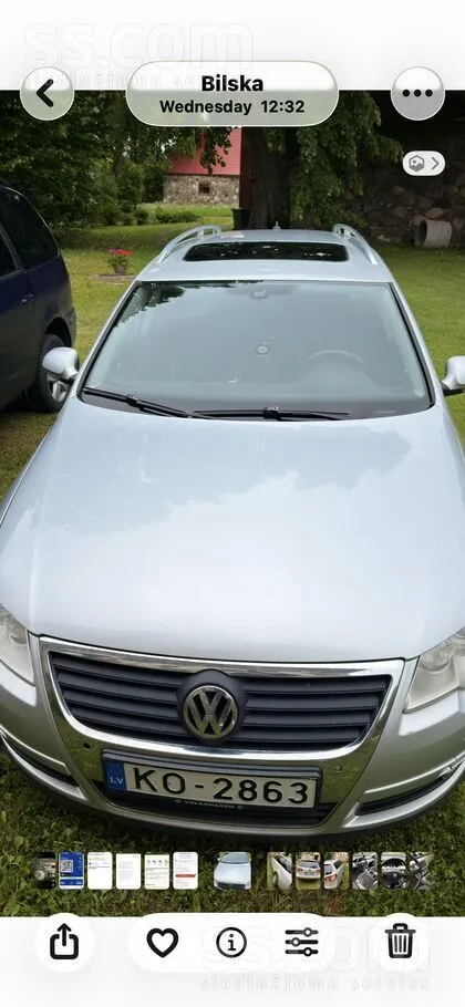 Volkswagen Sakara ar lielāku auto iegādi pardodu Pasatu ir pr