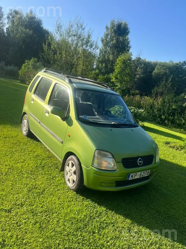 Opel Tiek tirgots Opela Agilia, Labā stāvoklī-tik dzinē