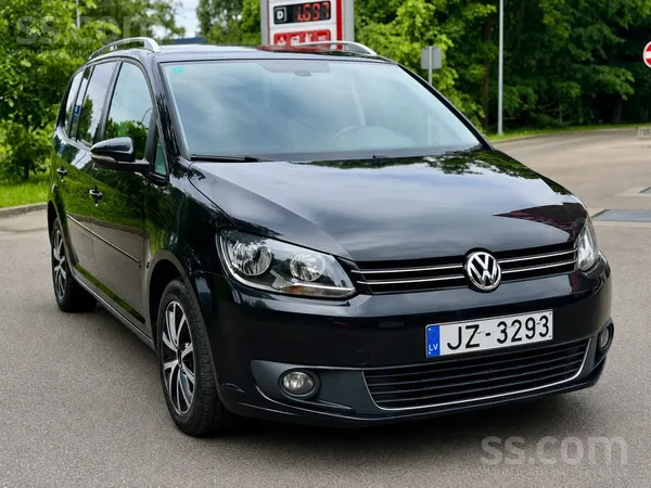 Volkswagen VW Touran 1.6 D automāts. 7 vietas. Mašīnai vienmē
