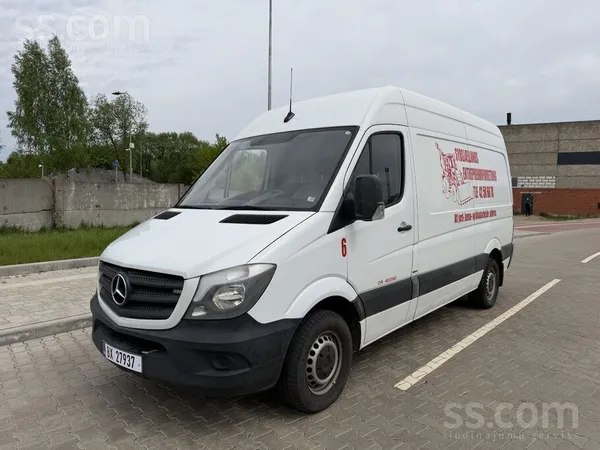 Mercedes Var uz nomaksu. L2H2 211cdi 84kw, 